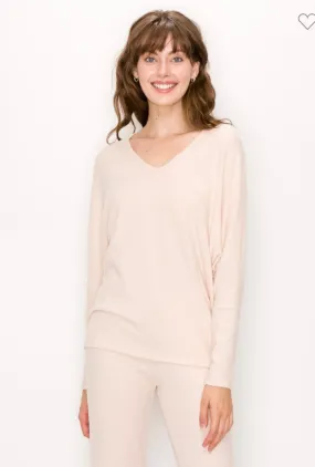 Super soft V-neck sweater